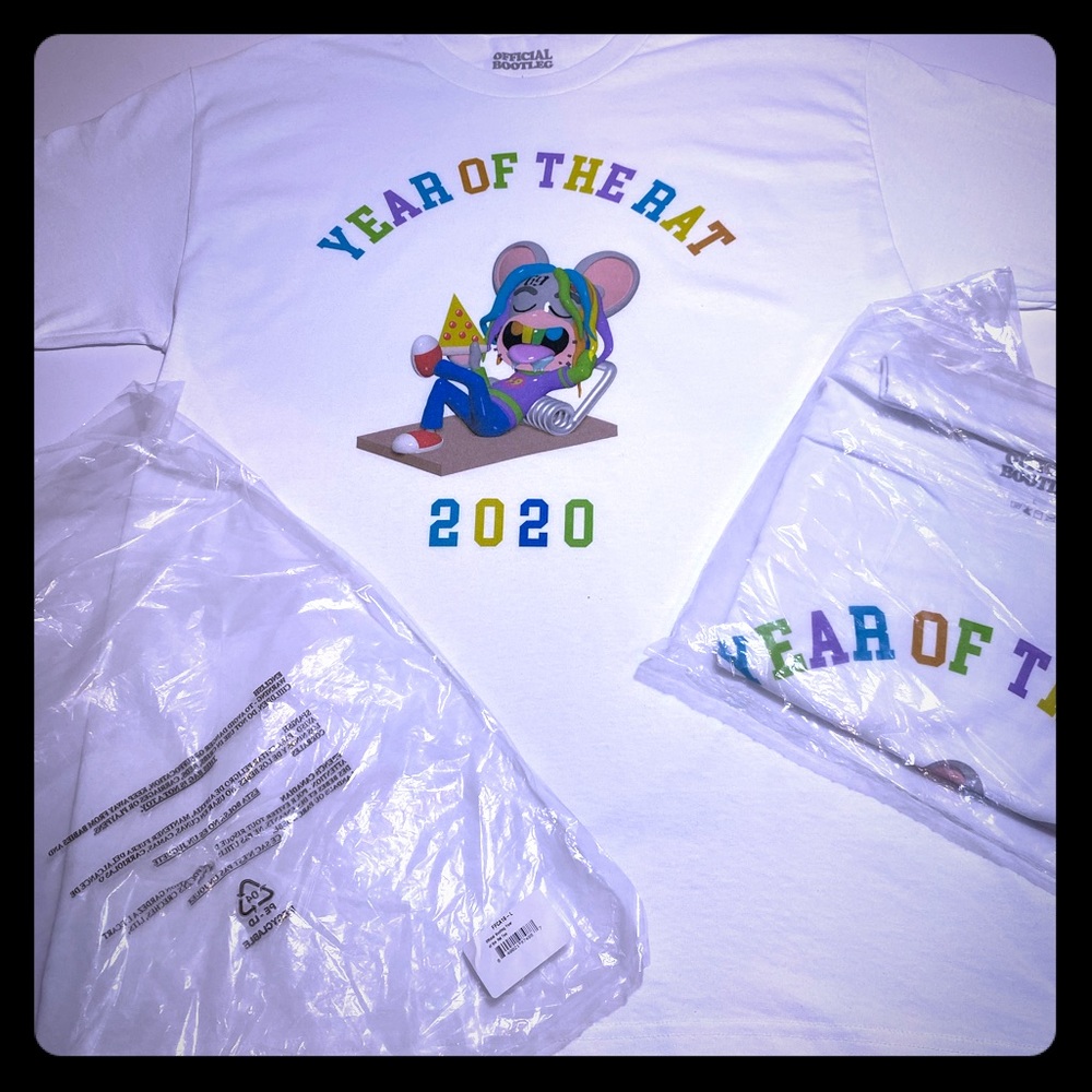 Official Bootleg brand 6ix9ine “year of the rat”